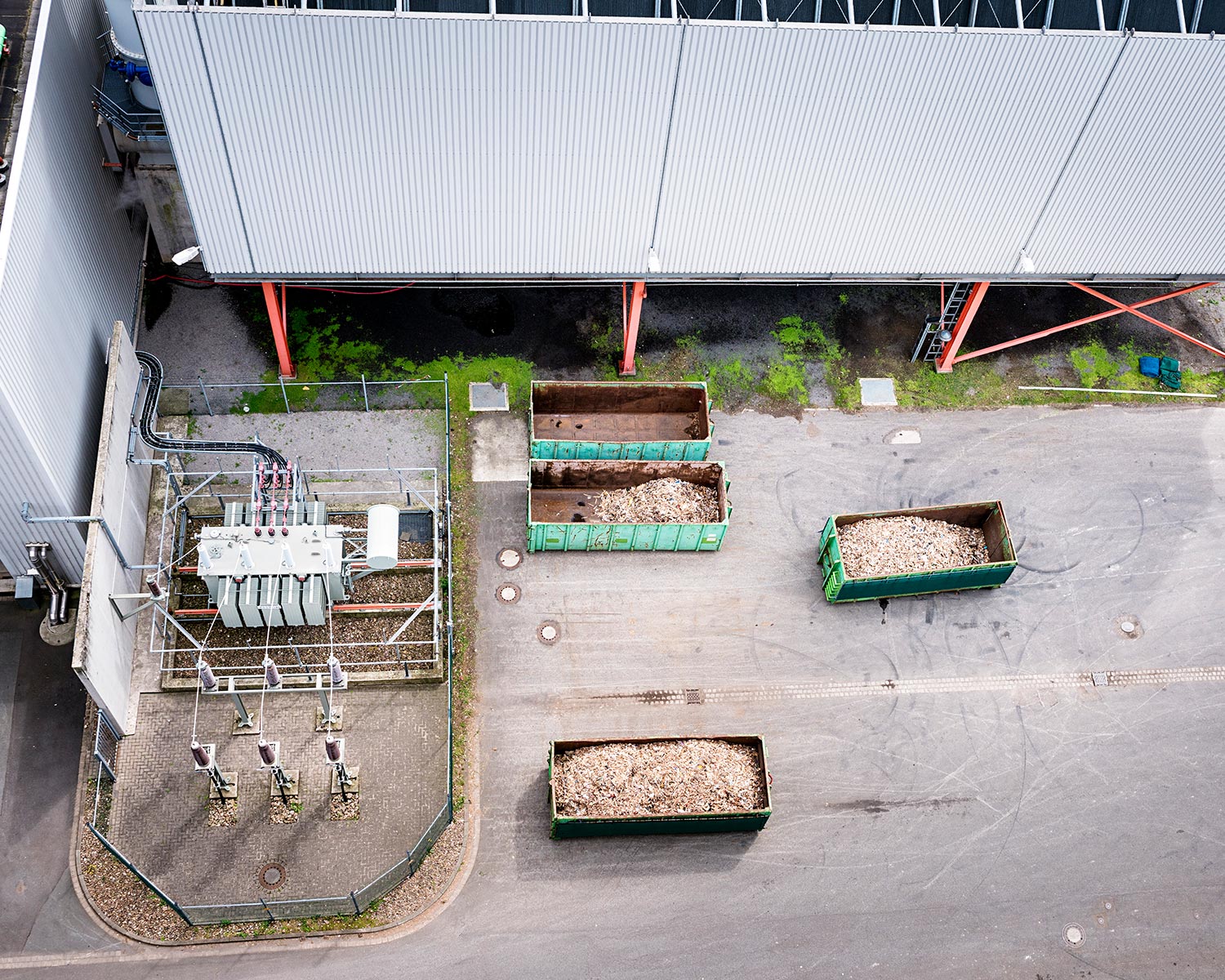 Landesbergen from above