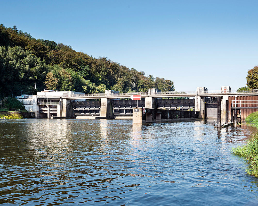 The Wahnhausen hydropower plant 