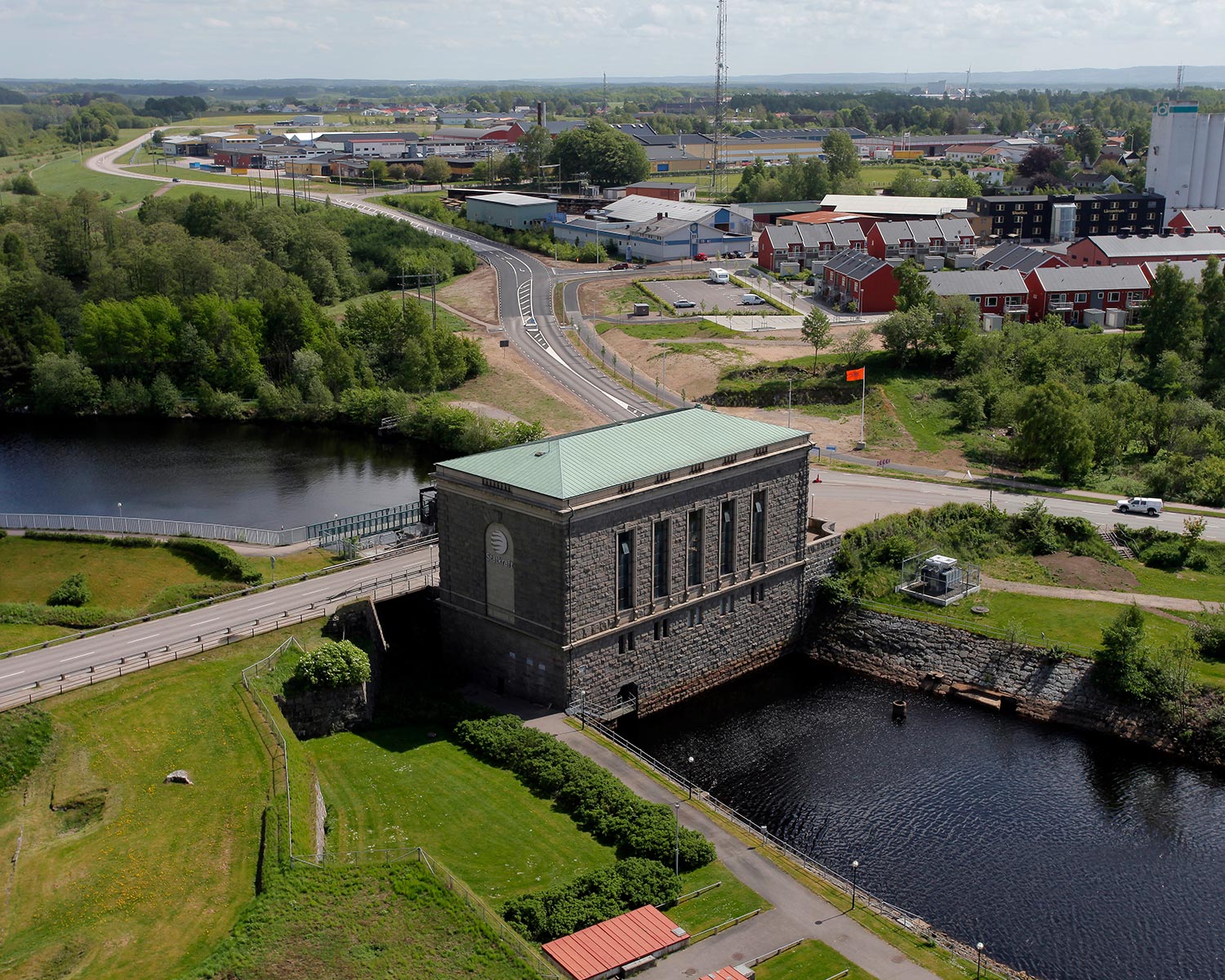Laholm hydropower plant