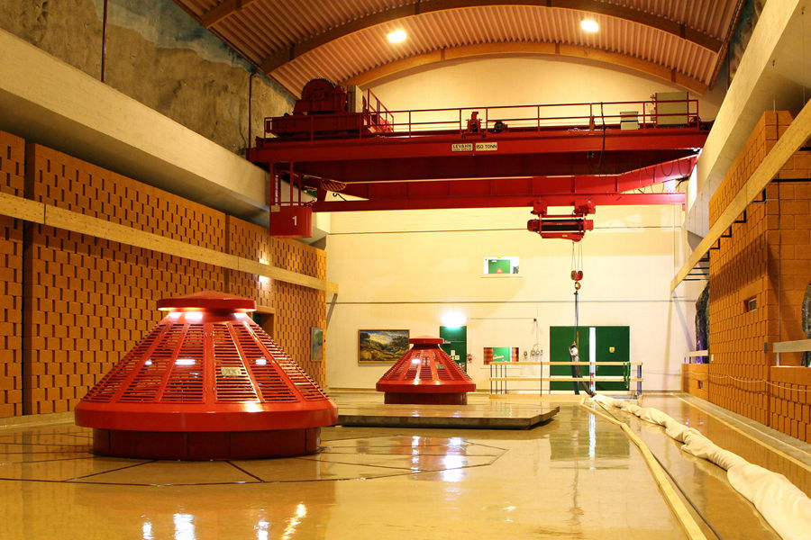Alta power plant machine room